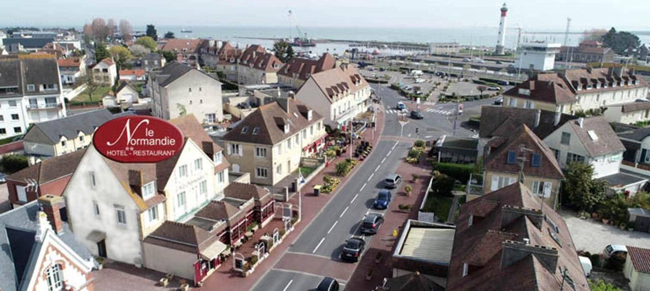 Hotel-Restaurant Le Normandie Luc-sur-Mer Exteriör bild